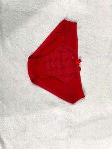 Red Laced Briefs