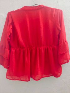Cherry Red Top
