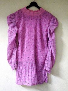 Pink Peplum Top