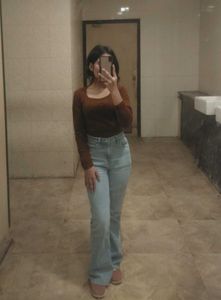 Light Wash Flare Jeans