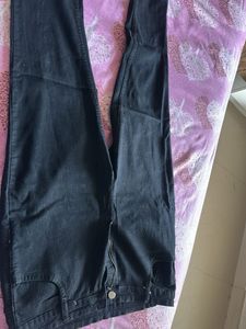 Black Denim Jeans