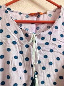 Used Polka Dot Tunic Top