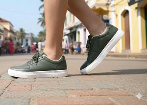 Woodland PU sneakers size 9🔥👟