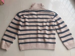 Zara Striped Knit Sweater