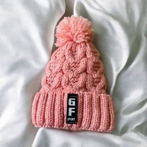 Woollen Fleece Lined Beanie