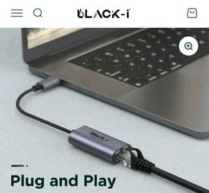Black-i USB 3.0 Gigabit LAN Converter