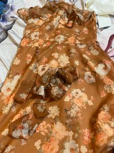 Brown Faballey Dress