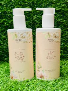 Masic Beauty Luxe Body Wash & Lotion Combo