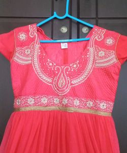 Reviving Royality :The Classic Peach Anarkali