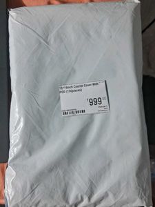 15*19inch (100pieces) HDPE COURIER COVER WITH POD
