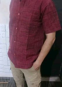 Striped khadu Cotton Kurta