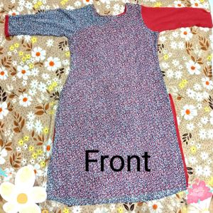 Floral Print Tunic Dress