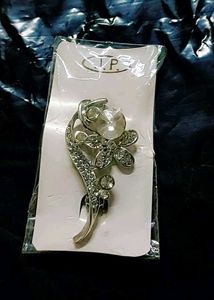 Vintage Floral Brooch
