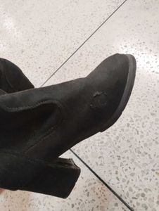 Thigh High Boots With Free Black Stockings