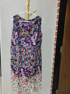 Floral Print Shift Dress