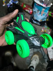 Green &amp; Black Toy Car