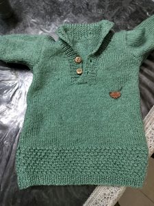 Two Knitted Woolen Sweater And PantFor Baby Boy