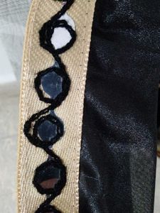 Black Mirror Work Dupatta