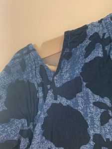 Floral Print Cold Shoulder Dress