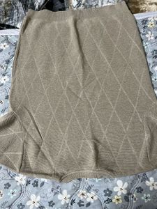 Patterned Knit Skirt