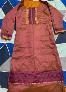 purple women kurti