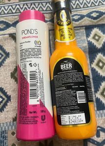 Pond&#39;s Talcum Powder &amp; Park Avenue Beer Shampoo
