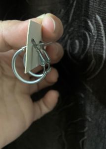 Silver Tone Earrings With Chain