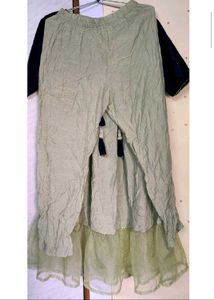 🌿 Elegant Velvet Dupatta Set 🌿