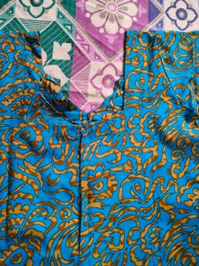 Vintage Floral Print Pajama Set