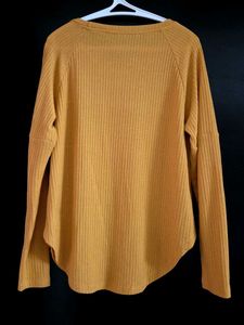 Mustard Long Sleeve Top