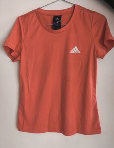 Orange Adidas T-shirt