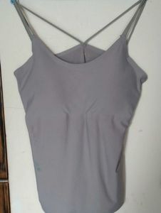 Gray Color Slip With Pad