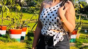 Designer One Shoulder Crop Top