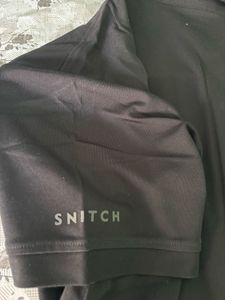 Snitch Black Casual Shirt