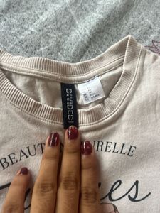 BEIGE H&amp;M BABY TEE