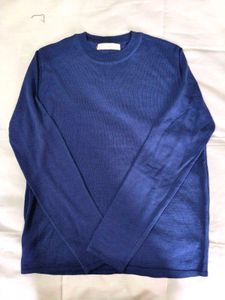Navy Blue Long Sleeve Pullover
