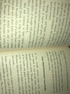 ALLEN“ As A Man Thinketh “ BOOK BY JAMES
