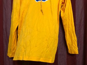 Badger Yellow Long Sleeve Hoodie