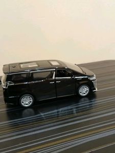 Toyota Velefire Die Cast Car Model With Door Open