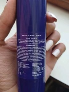 Foxtale Retinol Night Serum