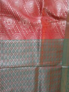 Copper Zaree Silk Saree_Unused