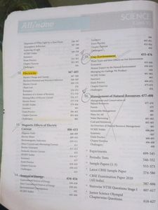 All In One Science Class 10 Reference Book CBSE