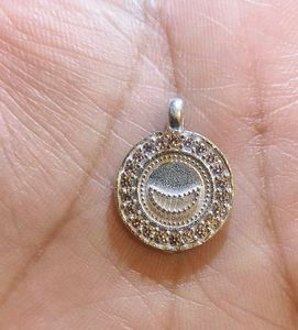 Elegant Pendant moon silver