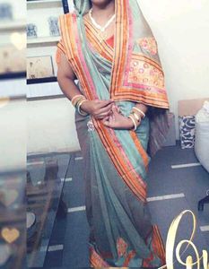 Elegant Embroidered Saree