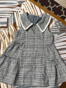 Cute Plaid Girls Dress