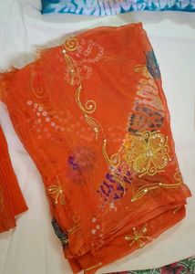 Bandhani Material - Vibrant Colors