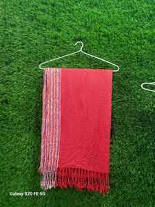 Red Woollen Stole