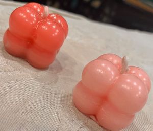 Pink Bubble Candle
