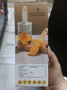 Oil Dispenser Duck Brush