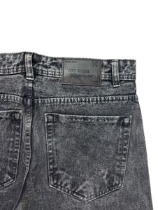 Stylish Grey 7 Pocket Cargo Denim Jeans for Men